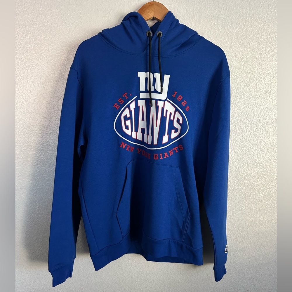 New York Giants x HUGO BOSS NFL Knit Pullover Hoodie NY Men’s Size Large